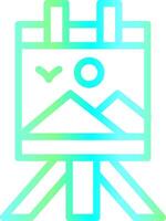 Canvas Creative Icon Design vector