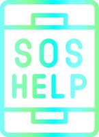 SOS Creative Icon Design vector