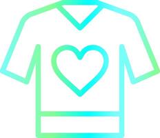 Shirt Creative Icon Design vector