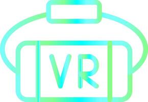 VR Glasses Creative Icon Design vector