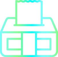 Tissue Paper Creative Icon Design vector