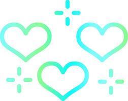 Heart Creative Icon Design vector