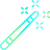 Magic Stick Creative Icon Design vector