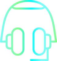 Headphones Creative Icon Design vector