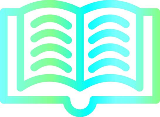 Open Book Creative Icon Design