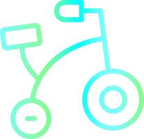 Bike Toy Creative Icon Design vector