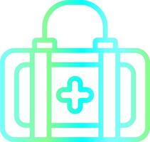 First Aid Kit Creative Icon Design vector