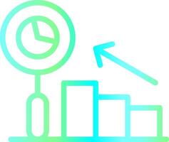 Predictive Analytics Creative Icon Design vector