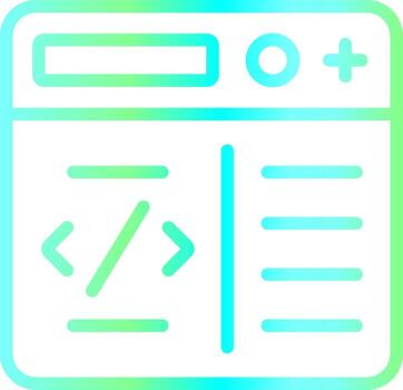 Programming Creative Icon Design vector