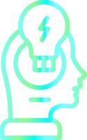 Creative Idea Creative Icon Design vector