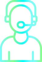 Operator Creative Icon Design vector