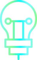 Bulb Creative Icon Design vector