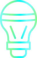 LED Bulb Creative Icon Design vector