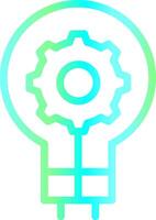 Idea Generation Creative Icon Design vector