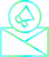 Email Marketing Creative Icon Design vector