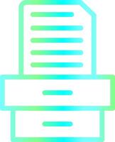 Project Inbox Creative Icon Design vector