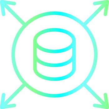 Data Driven Creative Icon Design vector