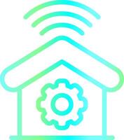 Home Automation Creative Icon Design vector