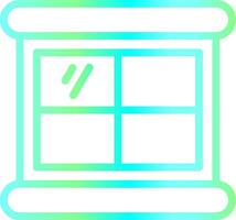 Window Creative Icon Design vector