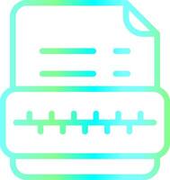 Zip File Creative Icon Design vector