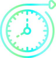 Time Forward Creative Icon Design vector