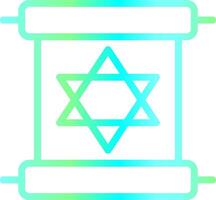 Scroll torah Creative Icon Design vector