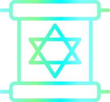 Scroll torah Creative Icon Design vector