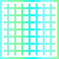 Grid Creative Icon Design vector