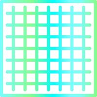 Grid Creative Icon Design vector