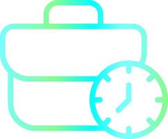 Business Time Creative Icon Design vector