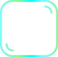 Line Blue Green Gradient Design vector