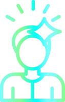Suffering Creative Icon Design vector