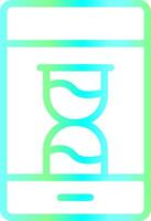 Time Tracker App Creative Icon Design vector