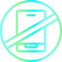 No Touch Technology Creative Icon Design vector