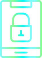 Lock Screen Creative Icon Design vector