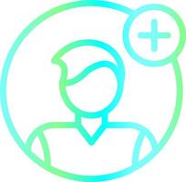 Create an Account Creative Icon Design vector