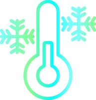 Temperature Creative Icon Design vector
