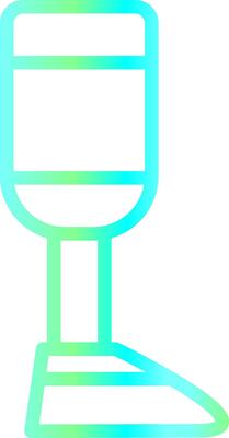 Prosthesis Creative Icon Design