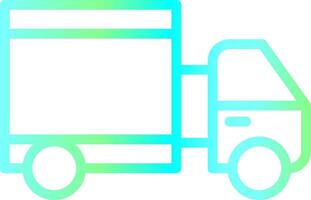 Truck Creative Icon Design vector