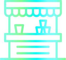 Stand Creative Icon Design vector