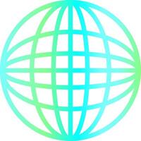 Globe Creative Icon Design vector