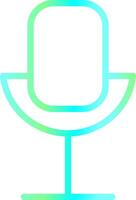 Microphone Creative Icon Design vector