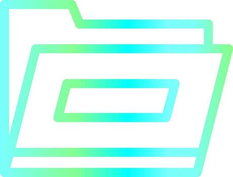 Folder Creative Icon Design vector