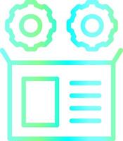 Procedure Package Creative Icon Design vector