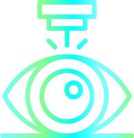 Laser Vision Correction Creative Icon Design vector