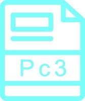 PC3 Creative Icon Design vector