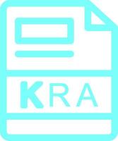 KRA Creative Icon Design vector
