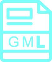 GML Creative Icon Design vector