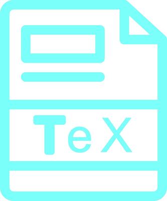 TeX Creative Icon Design