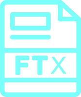 FTX Creative Icon Design vector